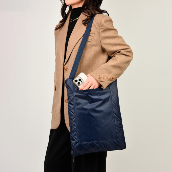 Плед-сумка WEEKEND, темно-синий