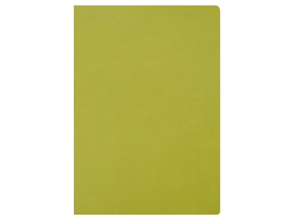 Блокнот Wispy линованный в мягкой обложке, зеленое-яблоко