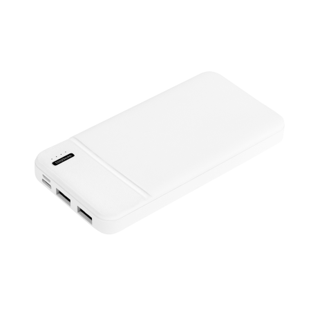 Внешний аккумулятор с подсветкой Skyline Plus 10000 mAh, белый