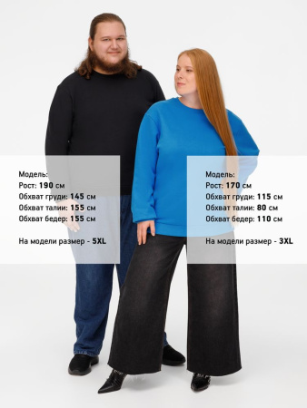 Свитшот Toima Heavy 2.0, черный, размер 5XL