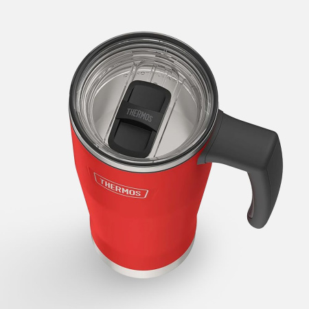 Термокружка с ручкой Icon 530, красная