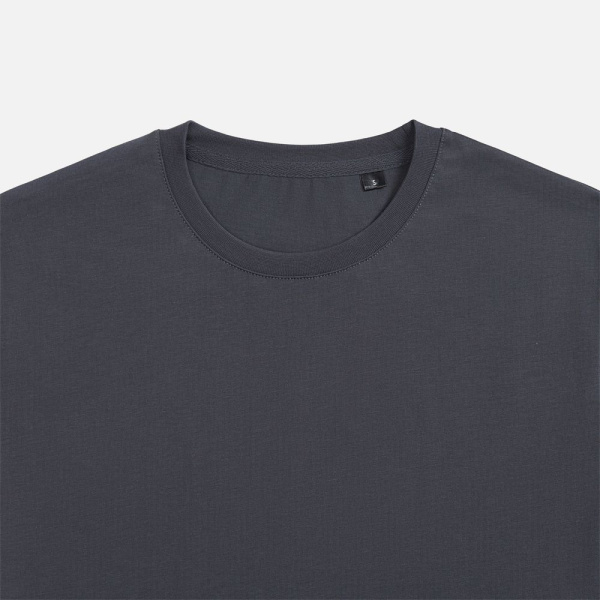 Футболка унисекс T-Bolka 200, темно-серая (графит), размер S