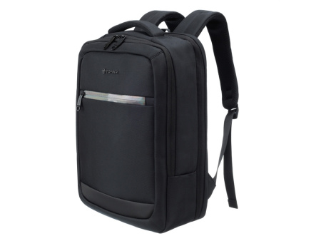 Рюкзак TORBER VOYAGE с отделением для ноутбука 17'', черный, полиэстер 900D, 31х17х44 см, 18 л