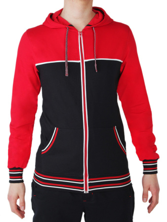 Мужская толстовка с капюшоном 1 РОСТ Темно-синяя S