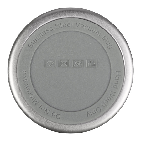 Термокружка Cosmostar, бежевый/ серебро