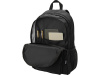 Рюкзак для ноутбука Trend Plus 15GRS из переработанного материала объемом 20 литров, сплошной черный