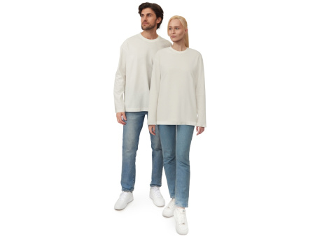 Лонгслив оверсайз Berlin унисекс, молочный