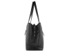Сумка женская BUGATTI БЕЛЛА | BELLA, чёрная, воловья кожа/полиэстер, 33х14х25 см