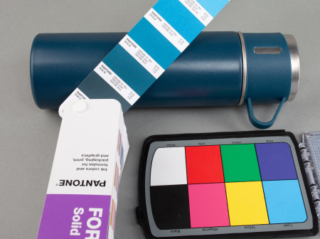 Набор подарочный "Алтай": термос, 3 кружки, пудра