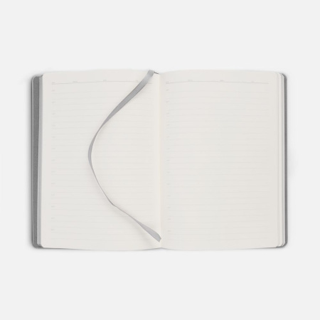 Ежедневник Shall, недатированный, серый