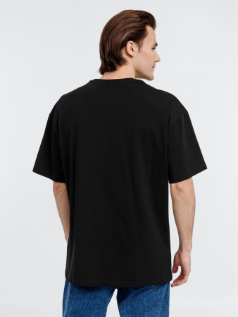 Футболка оверсайз унисекс Big Haul, черная, размер XL