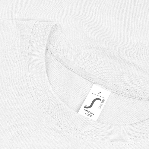 Футболка Imperial 190 белая, размер XS