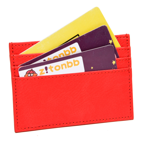 Держатель банковских карт Versa, красный