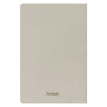 Блокнот Корса слим (Corsa slim), светло-серый