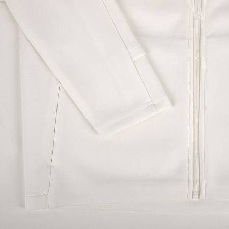 Куртка с капюшоном унисекс Begi, молочно-белая, размер S