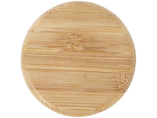 Стеклянная бутылка с бамбуковой крышкой Lume, 500мл