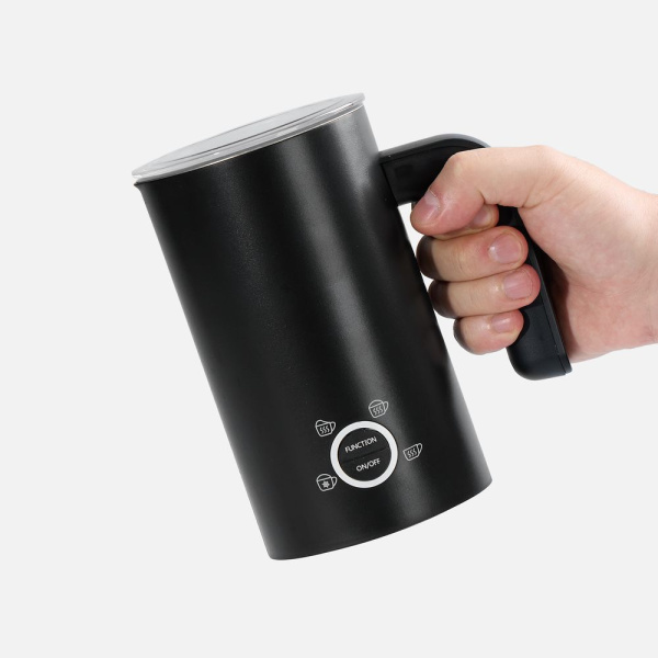 Электрический вспениватель молока Creamistry, черный