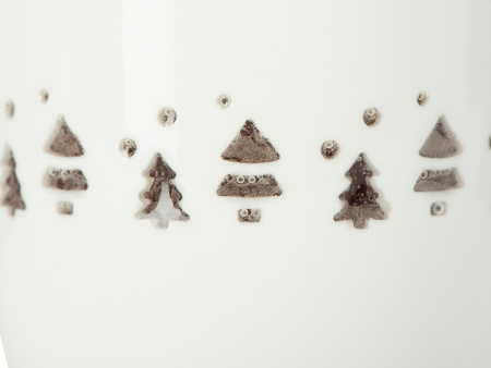 Кружка c прозрачной глазурью Twinkling Trees