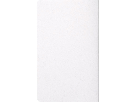 Блокнот Fabia с переплетом, изготовленный из рубленой бумаги, белый