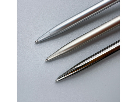 Ручка шариковая автоматическая BrunoVisconti® PALERMO цвет корпуса вороненая сталь, 0.7 мм