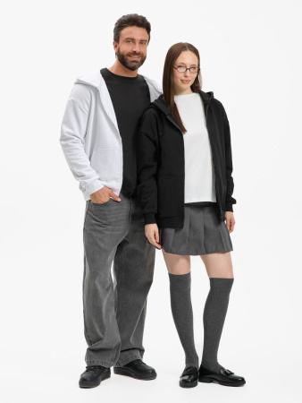 Толстовка унисекс оверсайз Sartoro, черная, размер 3XL/4XL