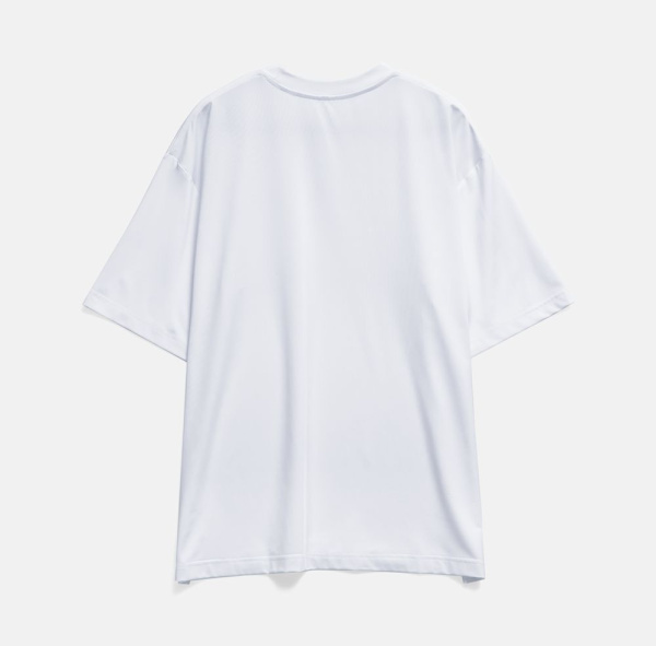 Футболка из бифлекса Morfiss, белая, размер XS/S