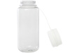 Спортивная бутылка Ryder из переработанного ПЭТ-пластика объемом 900 мл с многофункциональной крышкой, сертифицированная RCS - Белый
