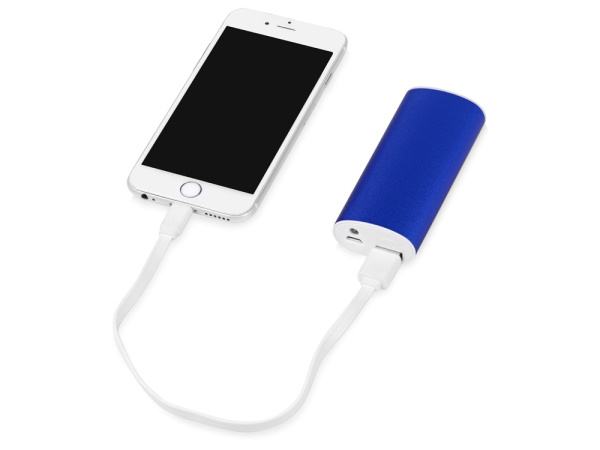 Портативное зарядное устройство Квазар, 4400 mAh, синий