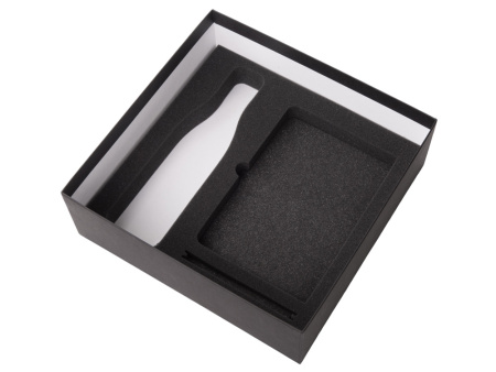 Подарочный набор c блокнотом C1, ручкой и термобутылкой, зеленое яблоко Подарочный набор c блокнотом C1, ручкой и термобутылкой, зеленое яблоко