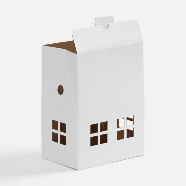 Коробка «Домик», M, белая