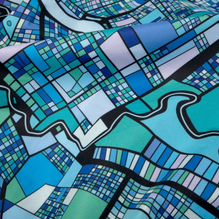 Дождевик-пончо AquaStop взрослый на заказ, разноцветный