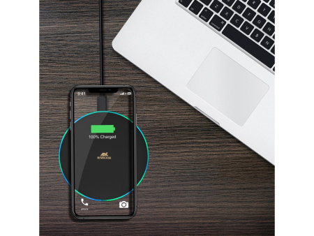 RIVACASE VA4908 беспроводное ЗУ черное 10W, 12/96 RIVACASE VA4908 беспроводное ЗУ черное 10W, 12/96