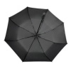 Зонт складной автоматический Forest Walker с фонариком, чёрный