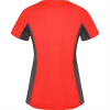 Спортивная футболка SHANGHAI WOMAN женская, КРАСНЫЙ/ТЕМНЫЙ ГРАФИТ S