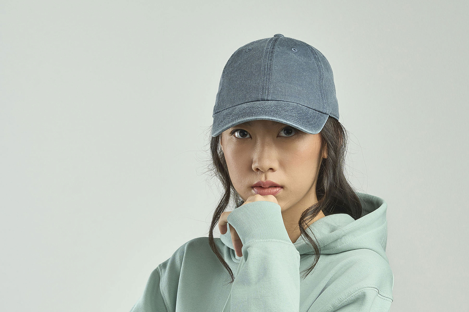 Бейсболка винтажная DIGG, 6 клиньев, металлическая застежка