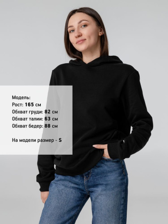 Худи Barta, черное, размер 3XL