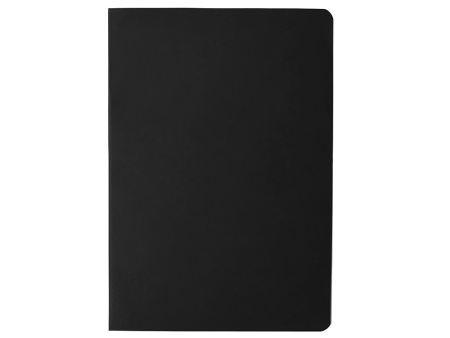 Блокнот в гибкой обложке A5 Виспи 2.0 в клетку, черный