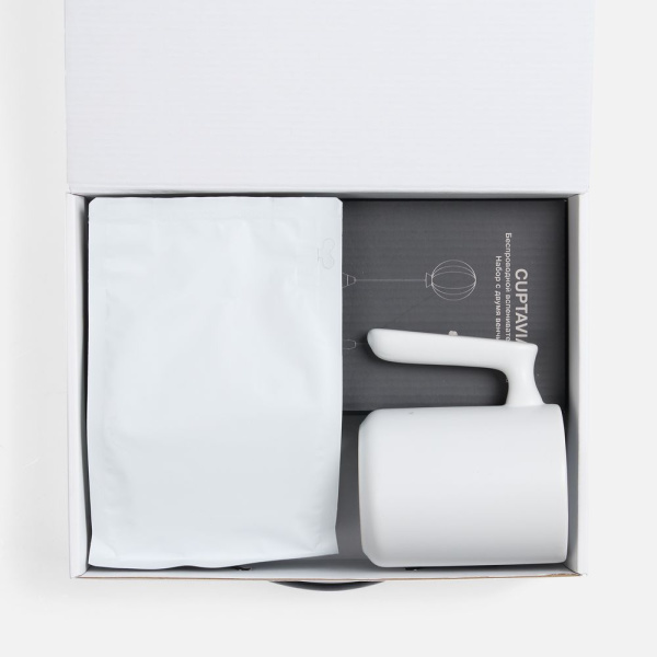 Набор для приготовления кофе True Brew, белый