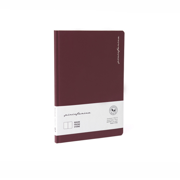 Блокнот в точку Pininfarina из каменной бумаги в точку, А5