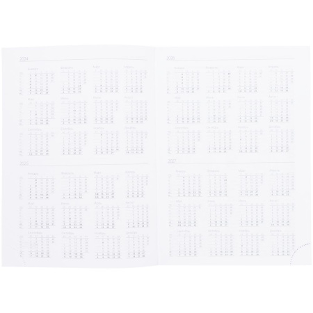 Ежедневник Favor Metal, недатированный, ярко-зеленый