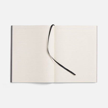 Ежедневник Flat Maxi, недатированный, черный