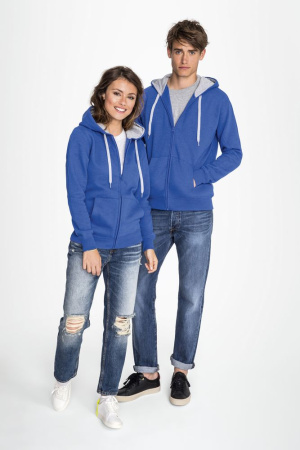 Толстовка женская Soul Women 280 темно-синяя, размер XL