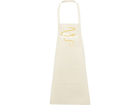 Khana Хлопковый фартук плотностью 280 г/м2, белый