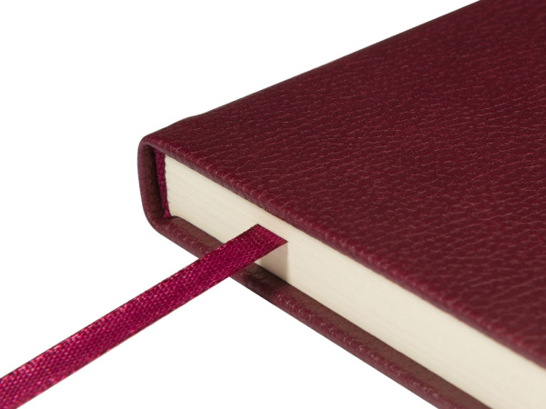 Ежедневник А5 датированный Megapolis Loft на 2026, бордовый