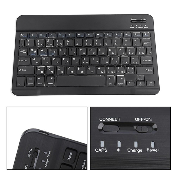 Портативная мини Bluetooth клавиатура Visible, черный