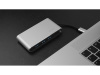 Хаб 8-в-1 Type-C Hermes, USB 3.0 x 3, Type-C PD, HDMI, LAN, картридер Хаб 8-в-1 Type-C Hermes, USB 3.0 x 3, Type-C PD, HDMI, LAN, картридер