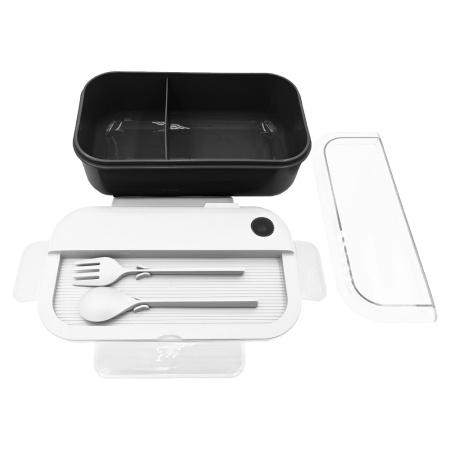 Ланчбокс (контейнер для еды) Bon Voyage, чёрный