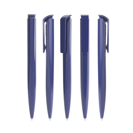 Ручка шариковая TRIAS CARBON, белый