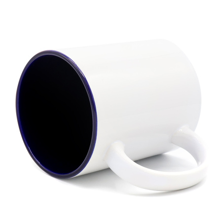 Кружка керамическая Честер, сублимация, синий