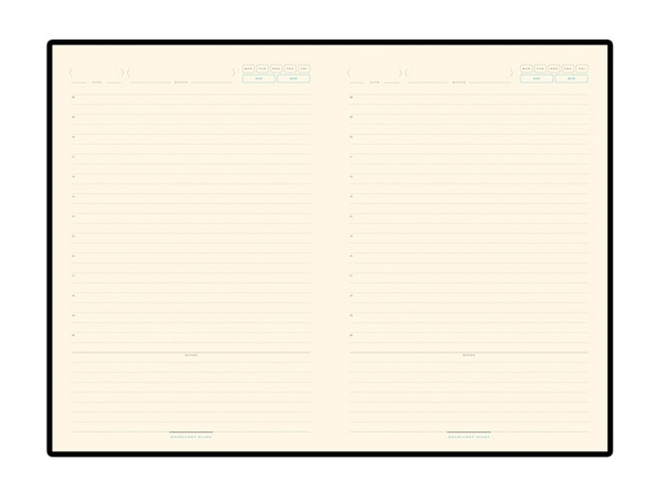 Ежедневник А5 недатированный Bridge, бордовый/серебристый